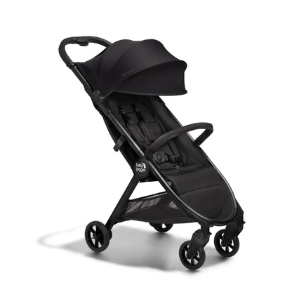 Baby Jogger® City Tour 2 Ultra-Compact Carry-On Approved Travel Stroller with Belly-Bar, Lightweight Baby Stroller with Easy One-Step Fold, Baby Travel Essential, Eco Black