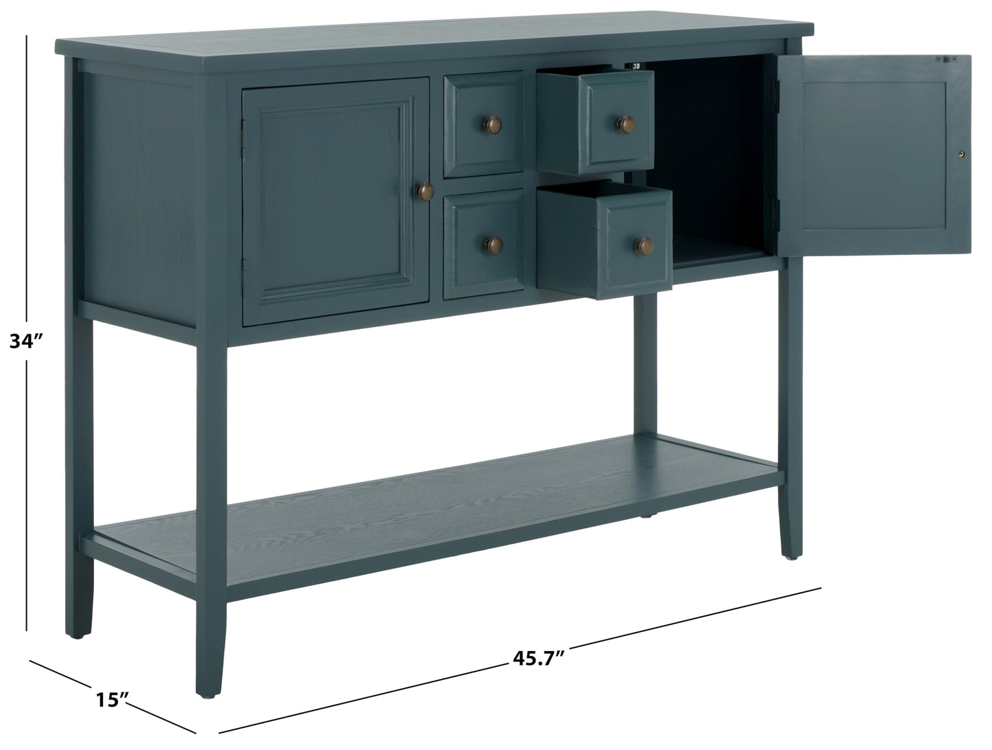 Safavieh American Homes Collection Charlotte Medium Oak Sideboard
