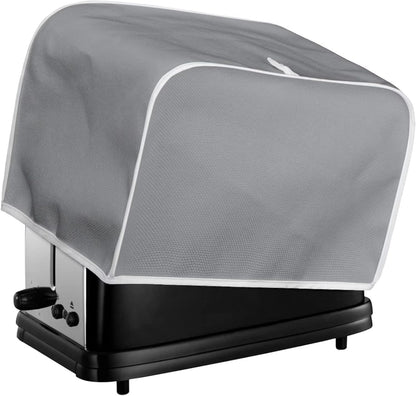 Red Toaster Cover, Quilted 4 Slice Toaster Cover, Kitchen Small Appliance Covers, Fits Most Standard 4 Slice Toasters