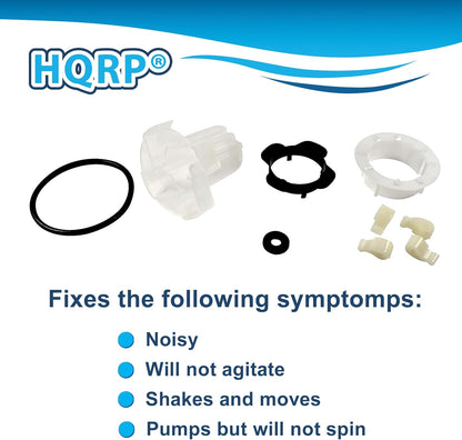 HQRP Washer Agitator Dogs Cam Repair Kit for Admiral ATW4471TQ0 ATW4475VQ0 ATW4475VQ1 ATW4516HW0