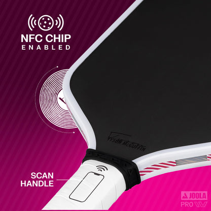 JOOLA Tyson McGuffin Magnus Pro IV 16mm Pickleball Paddle - Elongated Shape for Power & Reach - Propulsion Core Increases Spin & Control - UPA-A Certified - NFC Chip Enabled.