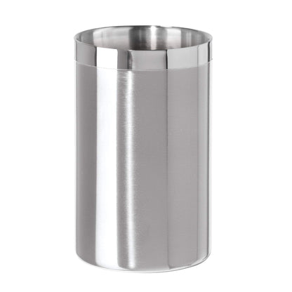 OGGI Stainless Steel Double Wall Wine Cooler - Insulated Tabletop Wine Chiller for White Wine & Champagne, Fits Most Standard Sized Bottles