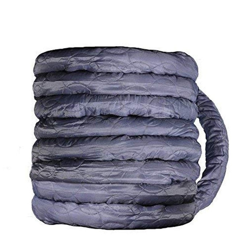 Nadair OVO Universal Padded Cover, Fits All 40 to 42 ft Central Vacuum Hose, Machine Washable, Easy to Install with Zipper, 42ft, grey, Model:ACCHO-COV40ZIP-OVO