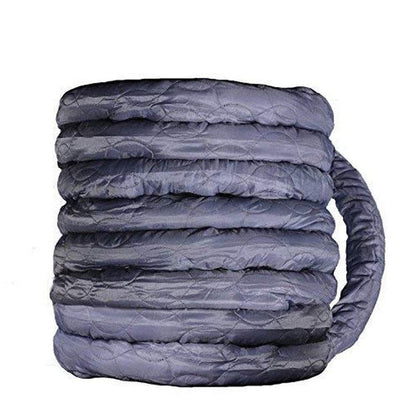 Nadair OVO Universal Padded Cover, Fits All 40 to 42 ft Central Vacuum Hose, Machine Washable, Easy to Install with Zipper, 42ft, grey, Model:ACCHO-COV40ZIP-OVO