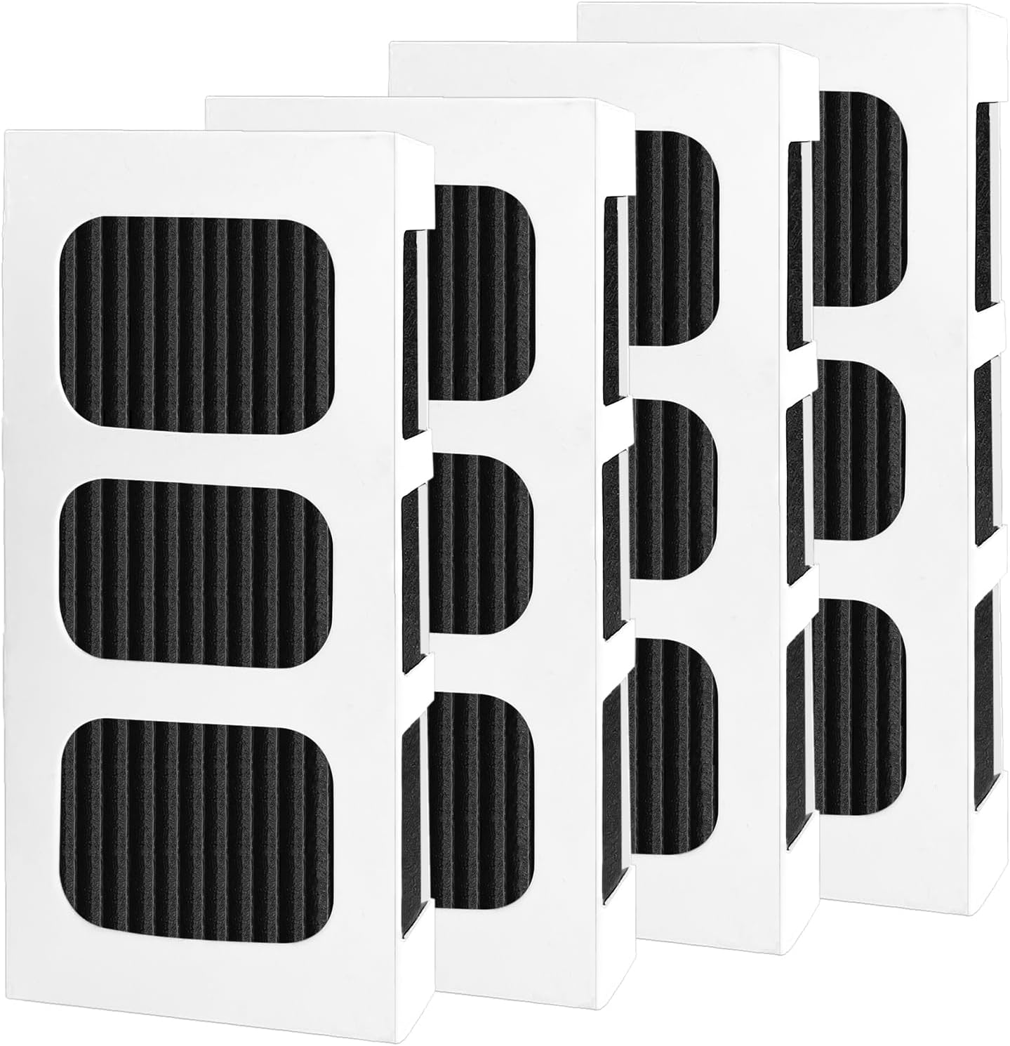 Paultra2 Refrigerator Air Filter Replacement for Frigidaire PAULTRA2 Pure Air Ultra II, 4 Pack
