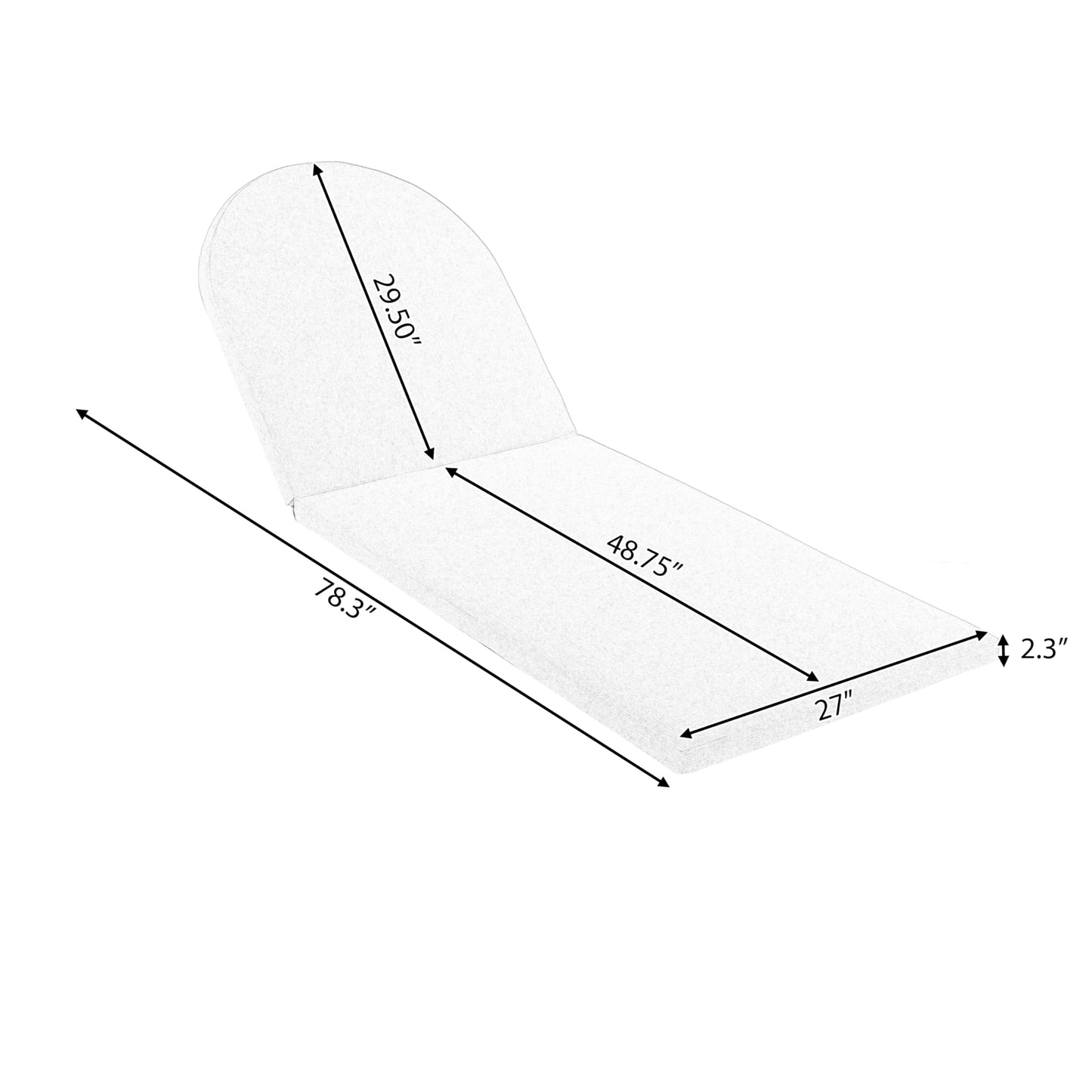 Merax 2-Piece Outdoor Chaise Lounge Chair with Adjustable Backrest & Waterproof Cushion - Acacia Wood Pool Sun Lounger for Patio, Beach, Yard, Garden, Beige