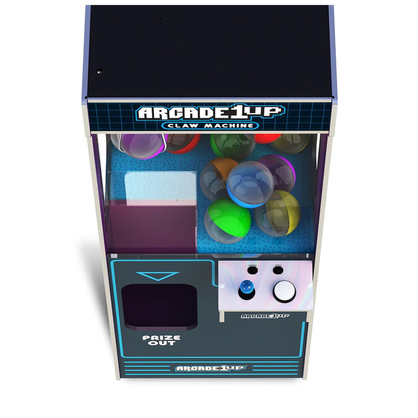 Arcade1Up Full-Size Claw Machine - Light-Up Marquee, Customizable - Perfect for Stuffed Animals, Plushies, Toys - Ultimate Arcade Game Room & Party Entertainment
