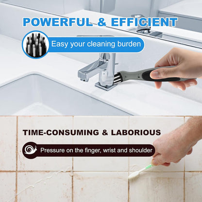 Cleaning Brush Set (Gray & Black)