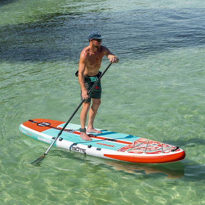 BOTE EasyRider Aero Inflatable Stand Up Paddle Board MAGNEPod Blow Up Hybrid iSUP Convertible Seat Included Adults Kids Family Friendly Multiple Sizes