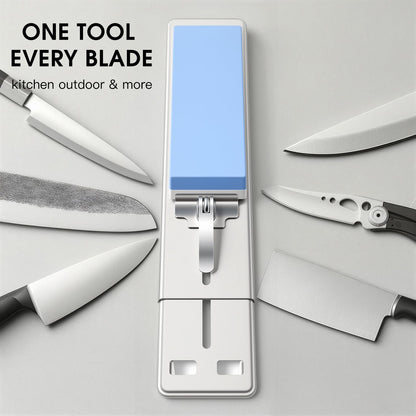 Knife Sharpening Stone Set with Adjustable Base,2 Side Grit 1000/6000 Waterstone,Fast & Efficient Diamond Knife Sharpener for Various sinks for hand washing