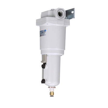 PneumaticPlus SAMG350-N04BD-MEP Air Drying Unit 1/2" NPT Water Separator, Metal Bowl Pipetype Sight Glass with N.C. internal Auto Drain, 52 SCFM, Bracket