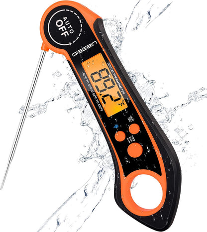 Digital Meat Thermometers for Cooking Grilling - IPX7 Waterproof Instant Read Food Thermometer for BBQ