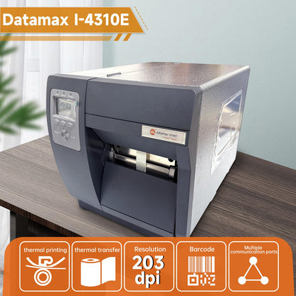 GETPARTS I13-07-4Y00N007 Datamax O'Neil I-Class I-4310E Mark II 300DPI Thermal Industrial Barcode Printer 4.10 Inch Print Width | USB 2.0 + Serial Ports RS232 + Parallel Port |