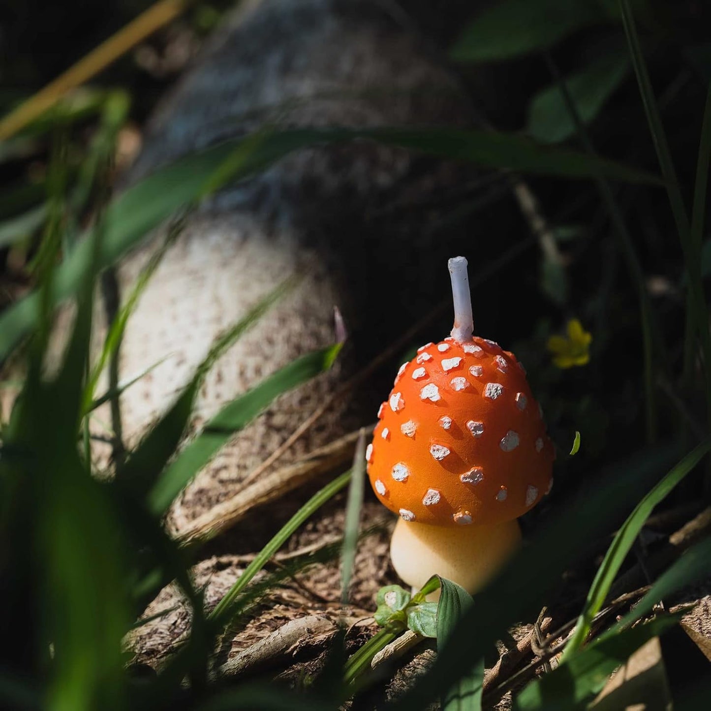 Birthday Mushroom Candles for Party Supplies and Wedding Favor