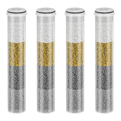 SSJ731/SW9730 Shower Head Filter Replacement Cartridge Compatible with MakeFit Filtered Shower Head with Handheld Combo-SSJ731/SW9730 (4-PACK)