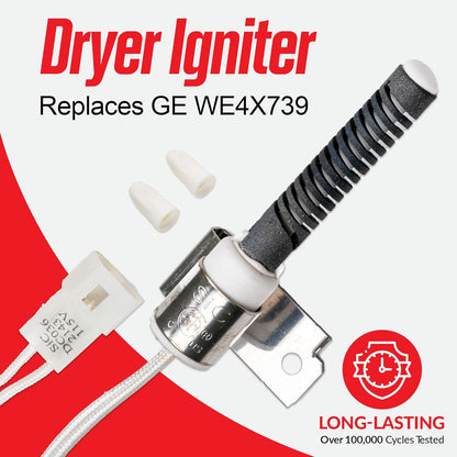 Surface Igniter Universal Dryer Igniter DC033KX for WE4X739 5304517325 137524000