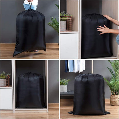 Multipurpose Extra Large Laundry Storage Bag, 27"x35", Blue
