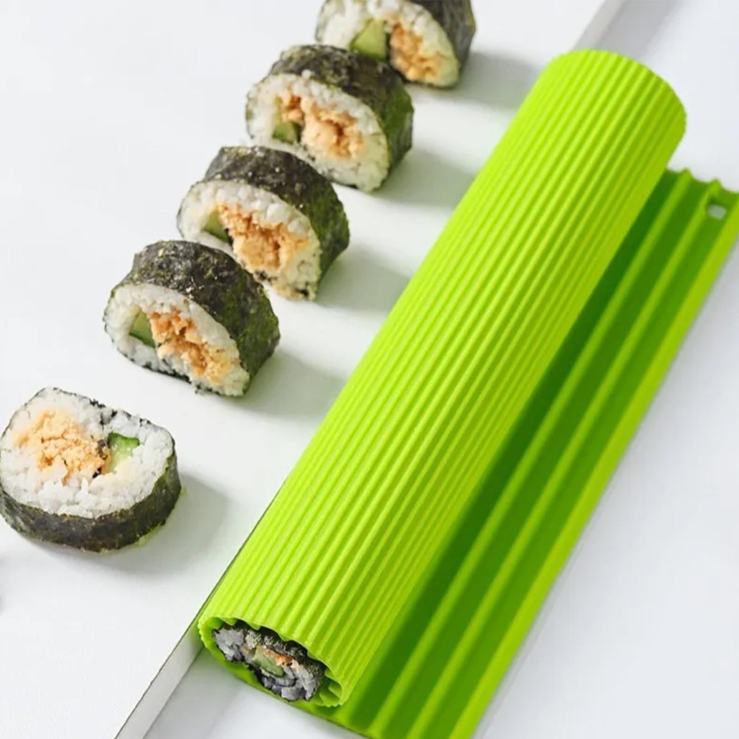 Shofilt Premium Silicone Sushi Making Kit - Rolling Mat for Beginners and Kids, 8.6 x 7.8 Inch