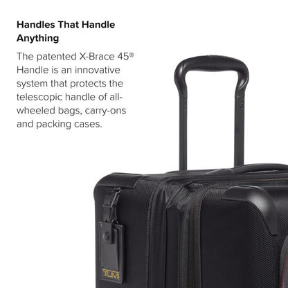 TUMI - Aerotour 4 Wheel Expandable Luggage - Men's and Women's Lightweight Business and Leisure Travel Suitcase - 31" X-Large Front Pocket Expandable Checked, Black