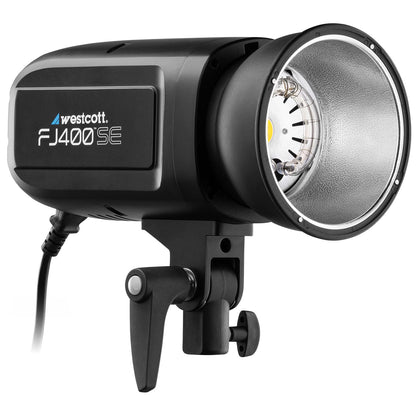 Westcott FJ400-SE 400Ws Photography Studio Strobe – AC-Powered Monolight Flash with FJ Wireless Trigger Compatibility, Bowens Mount, Fast Recycle Time, 5500K Daylight Color, & LED Modeling Light