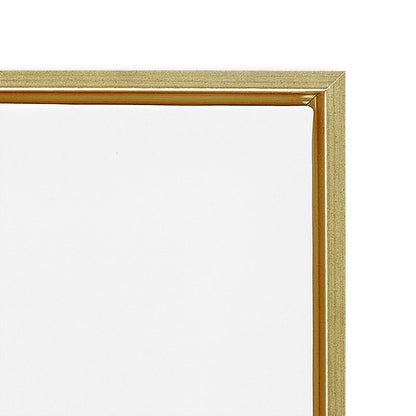 Stupell Industries Glam Fashion Book Set With Makeup, Design by Amanda Greenwood, 24 x 30, Gold Floater Framed