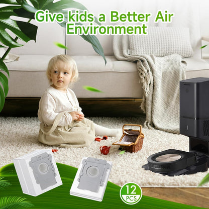 VBN 20 Pack Replacement Roomba Vacuum Bags, Compatible with iRobot Roomba i7, i7+, i3, i3+, i1+, i4, i6, i8, j7, j9+