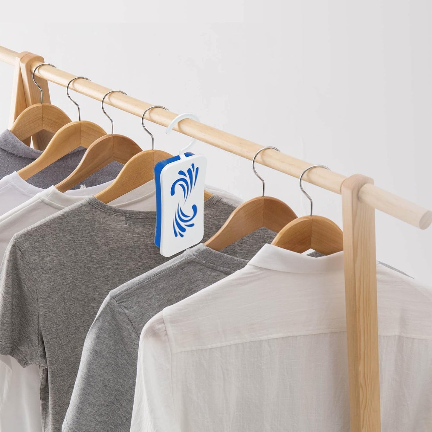 Closet Air Freshener, Fresh Linen, 4 Oz Hanger (Pack of 6), Continuously Releases Fragrance