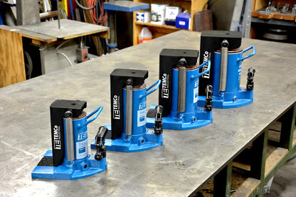 TEMCo Hydraulic Container/Machine Toe Jack (5-10 Ton) Lift Capacity TH0023