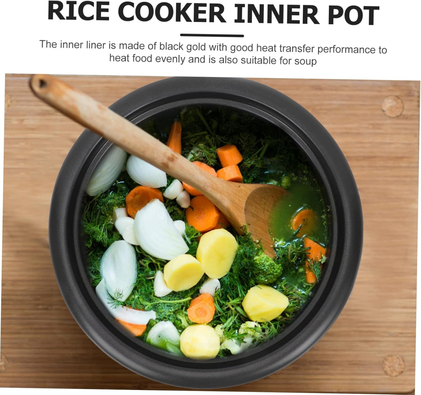 10 Cup Rice Cooker, Stainless Steel Pressure Cooker and Steamer, Rice Cooker Parts, Cooking Pot