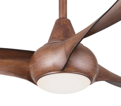 Minka-Aire F844-DK, Light Wave 52" Ceiling Fan with LED Light Kit, Distressed Koa Finish