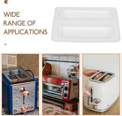 Bread Toaster Silicone Lid, 2 Slice Toaster Cover, Top Cover for Sandwich Machine Accessories