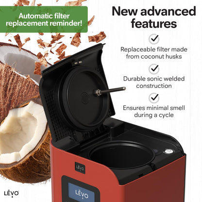 LEVO II+ Infuser Essential Bundle in Mulberry Red – Includes Herb Press, Herb Block Tray (Grey), Extra Power Pod & Infusion Sprayer - Make Your Own Infused Oils & Butter - Easy Herbal Infusion Kit