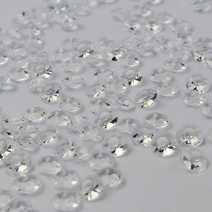ZKC 4.5mm 10000PCS Clear Crystal Acrylic Diamond Vase Fillers - Beads for Wedding Centerpiece Decorations