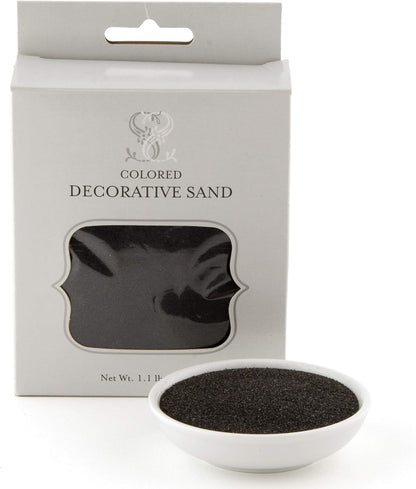 Weddingstar Deep Black Crystalline Quartz Sand, 1.1 lb