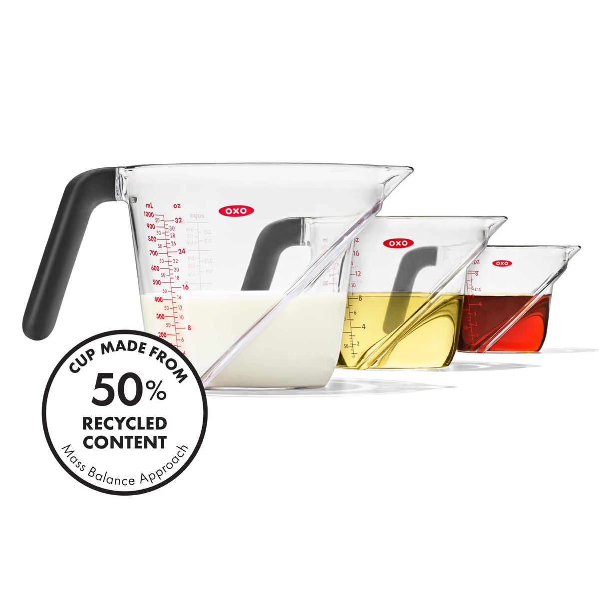 OXO Good Grips 3-Piece Angled Measuring Cup Set