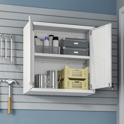 Manhattan Comfort Fortress Storage Units, White