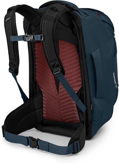 Osprey Farpoint 55L Men's Travel Backpack, Muted Space Blue