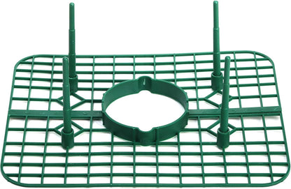 20 Pack 4 Pumtus Square Strawberry Supports, Strawberry Growing Rack with Sturdy Legs, Plastic Strawberry Plant Stand