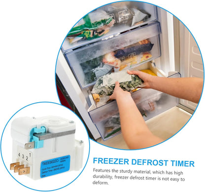 HEMOTON Refrigerator Defrost Timer, Electronic Defrost Timer for Kitchen Fridge Defrost Timing Tools