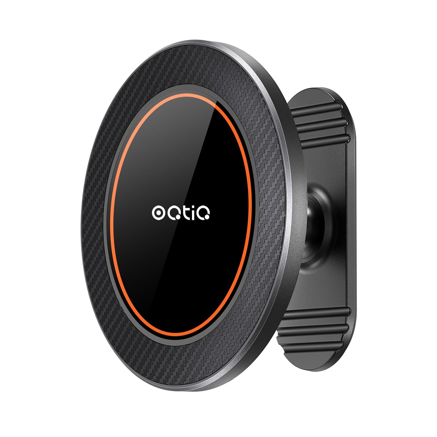 OQTIQ [2 Pack] Magnetic Car Mount, Phone Magnet for Car, Universal Stick On Rectangle Flat Dashboard Car Phone Magnet Mount for Cell Phones and Mini Tablets (Rectangle Flat)