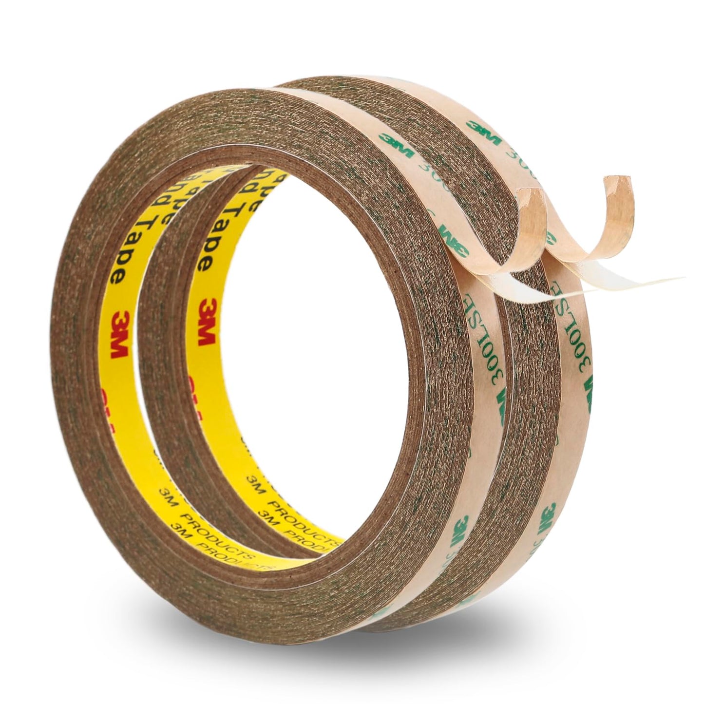 3M Double Sided Tape 300LSE 0.39" x 36Ft Clear Heavy Duty Adhesive Tape for Electronics, Laptop & Phone Repairs, Arts, Crafts, Leather Work, Card Making – 2 Pack