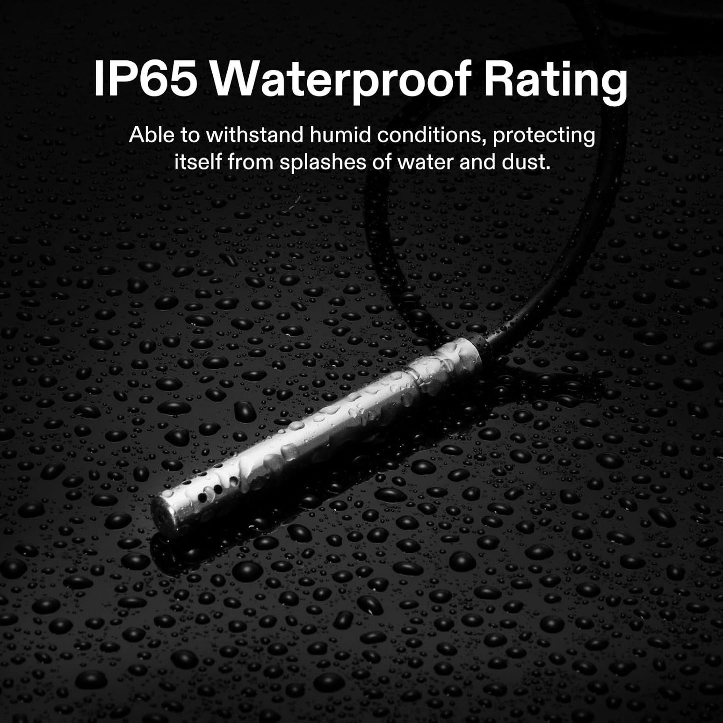 VIVOSUN Temperature & Humidity Sensor Probe: Waterproof Stainless Steel Monitoring Probe for GrowHub Controller