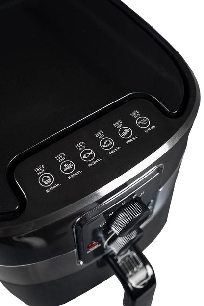 Danby DBAF03224BD11 3.2 Qt./3.5 L Air Fryer in Black with Timer, Adjustable Temperature, and Removeable Basket