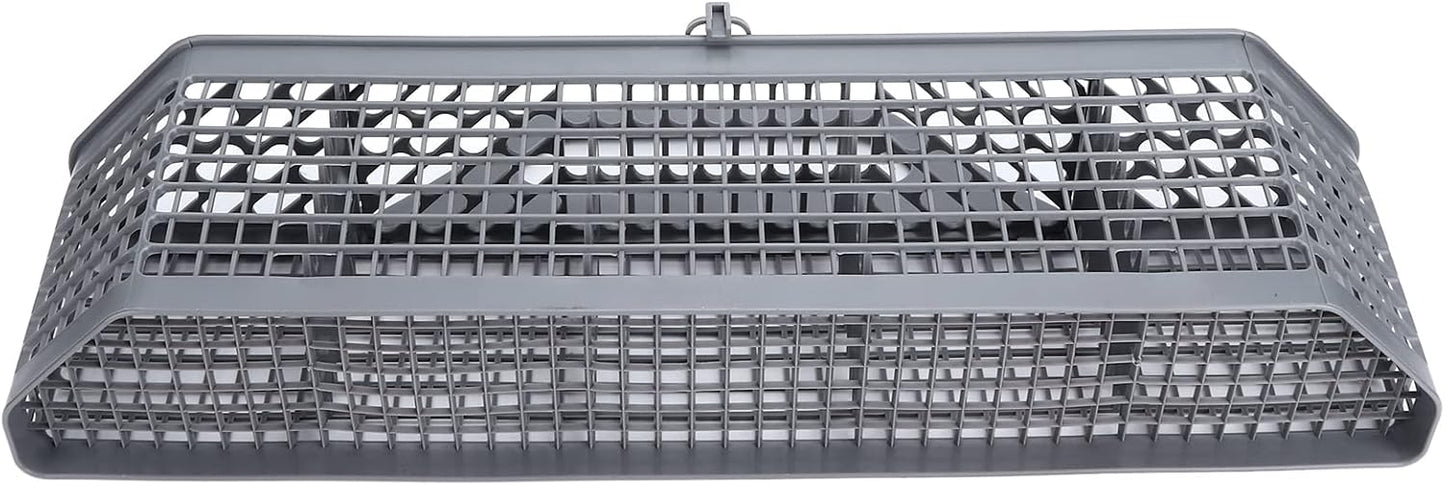 Dishwasher Universal Silverware Replacement Basket, Plastic Cutlery Basket with Open Grid, 19.7 X 8.3 X 3.7in