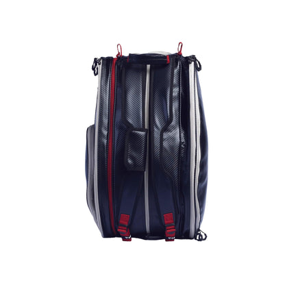 CRBN Pickleball – X Series Power Paddle (3X, 16mm) + Pro Team Tour Paddle Bag with Zip-Off Sling – Carbon Fiber Paddle & Multi-Pocket Gear Bag - Virtual Bundle
