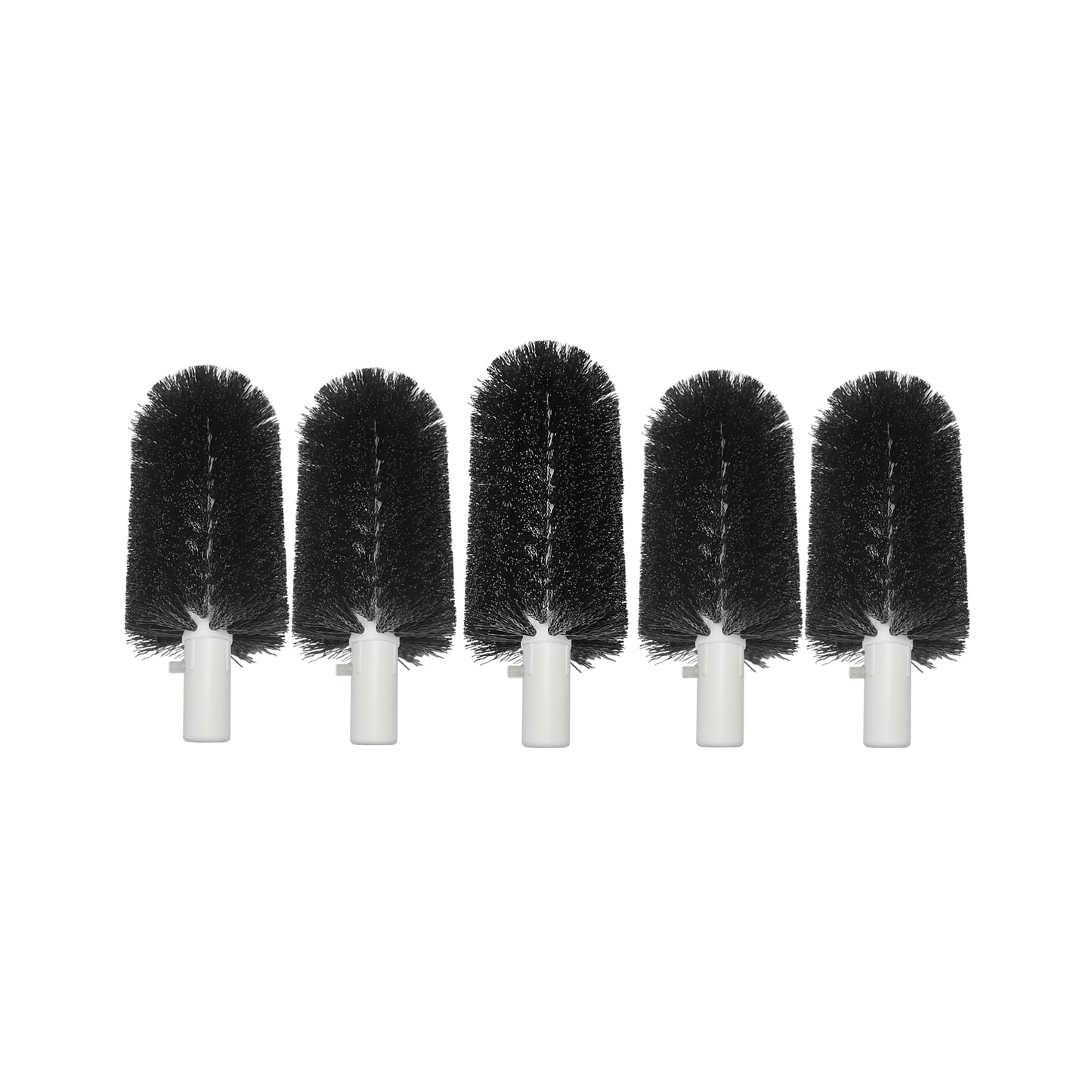 BRS-1722 Glass Washer Brush Replacement Part, Compatible with Bar Maid SS-100, SS-101, A-200, A-205, Standard Brushes Set: 4 Pcs 6-Inch Brushes and 1 Pcs 7.5-Inch Brush