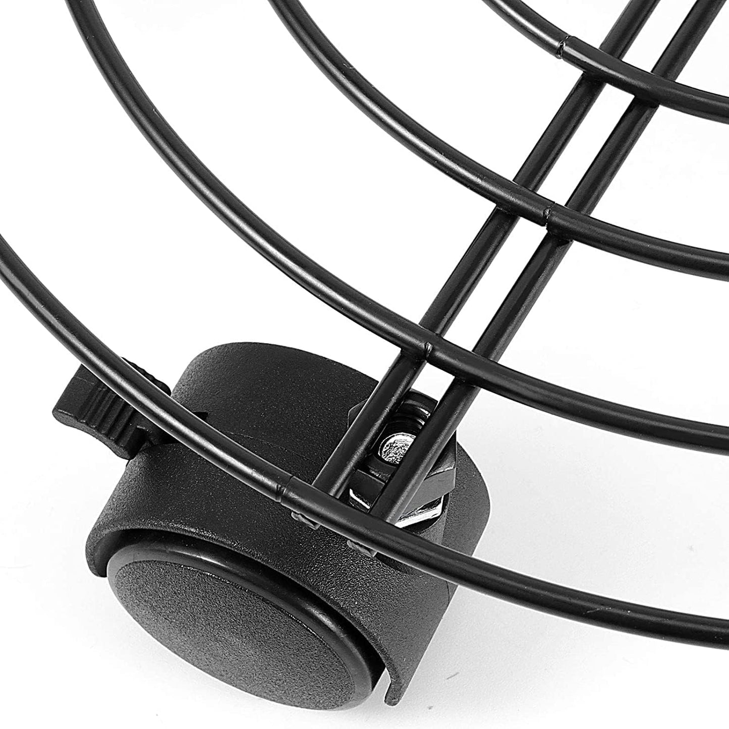 4 10.6 Inches ZOENHOU PCS Metal Plant Caddy with Wheels, Round Metal Rolling Plant Stand Base for Indoor, Outdoor