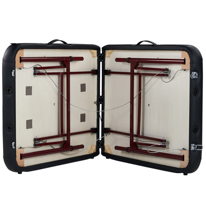 Master Massage Zephyr Lightweight Portable Massage Table Package with Extra Music Master Crescent Round High Fidelity Sound Face Cradle Cushion