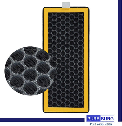 PUREBURG at-PETODR Replacement Filter for HoMedics AT-PET01 AT-PET02 Air Purifier, 2-Pack