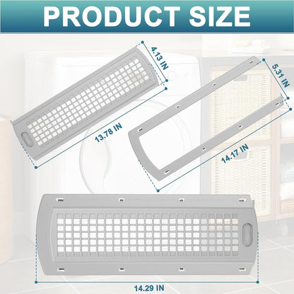 WE22X35337 Washer Dryer Lint Screen Filter by Cenipar, Compatible Replacement for G-E Washer Dryer Models